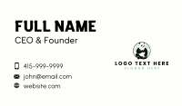 Panda Bear Animal Business Card Design