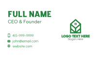 Geometric Business Card example 3