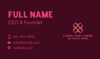 Web Design Business Card example 3