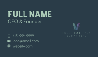V Business Card example 4