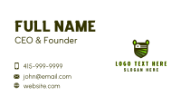 Residential Landscaping Yard Business Card Design