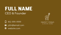 Goat Business Card example 1