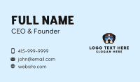 Rescue Dog Kennel Business Card