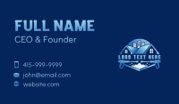 Pressure Washing Cleaner Business Card Design