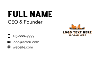 Freight Trucking Vehicle Business Card