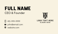Physical Education Business Card example 3