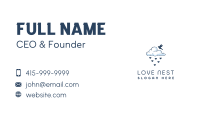 Rain Cloud Bird Business Card Image Preview