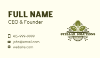 Garden Landscaping Shovel Business Card Image Preview