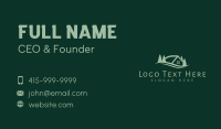 House Roofing Tree Business Card