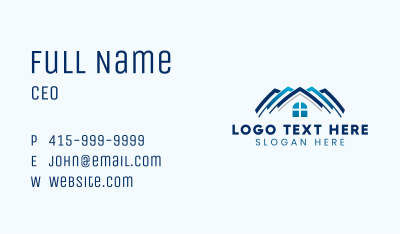 Real Estate House Business Card Image Preview