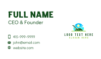 Grass Cutting Tool Business Card Design