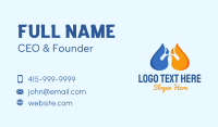 Flammable Business Card example 2