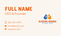 Water Fire Element Business Card Image Preview