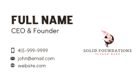 Plume Feather Ink Business Card