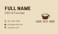 Coffee Bean Beverage  Business Card