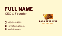 Montana Cowboy Hat Business Card