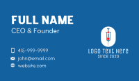 Syringe Business Card example 2