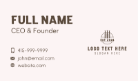 Chisel Carpentry Business Card