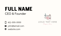 Natural Face Monoline Business Card