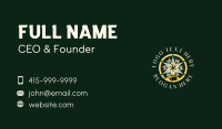 Washington Lily Flower Business Card