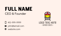 Train Track Business Card example 4