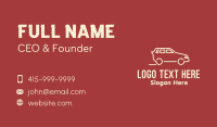 Car Repair Business Card example 1