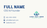 Family Parenting Shelter Business Card