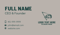 Freight Trucking Delivery Business Card Design