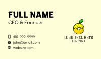 Lemon Fruit Donut  Business Card