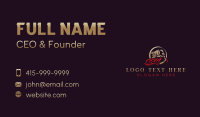 Woman Warrior Heroine  Business Card