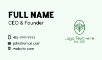 Green Plant Garden Business Card