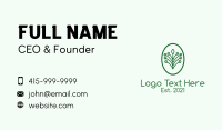 Green Plant Garden Business Card Design