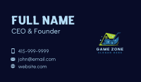 Lawn Mower Landscaping Business Card