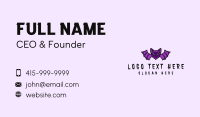 Nocturnal Business Card example 2