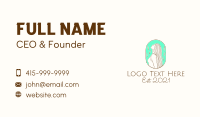 Woman Natural Spa Business Card Design