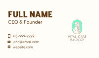 Woman Natural Spa Business Card Image Preview
