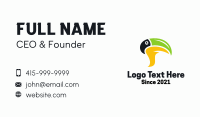 Chat Bubble Business Card example 2