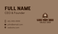 Grumpy Gaming Gorilla Business Card