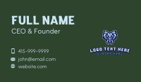 Elephant Gamer Streaming Business Card