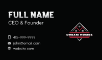 Hammer Builder Contractor Business Card
