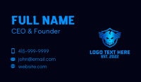 Skull Shield Airforce Business Card