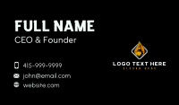 Fire Flame Heat Business Card Design