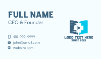 Educational Audio Book  Business Card