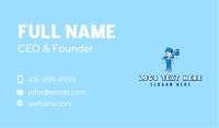 Disinfection Cleaner Janitor Business Card