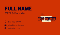 Action Business Card example 2