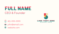 Retro Studio Number 5 Business Card
