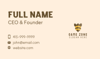 Bee Security Shield Business Card Image Preview