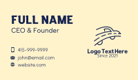 Auto Garage Business Card example 4