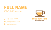 Coffee Flash Drive Business Card Design