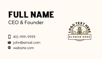 Beehive Honey Apothecary  Business Card Design
